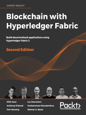 cover image of Blockchain with Hyperledger Fabric